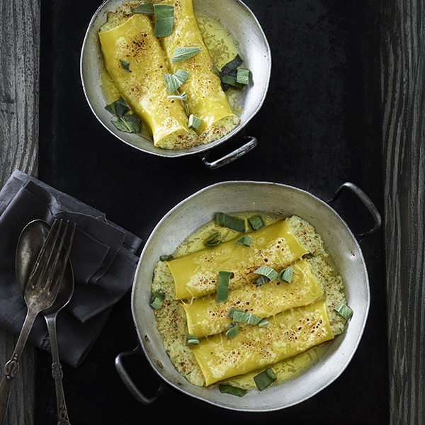 Canelloni al forno med salvie-pesto og ricotta_600x600px