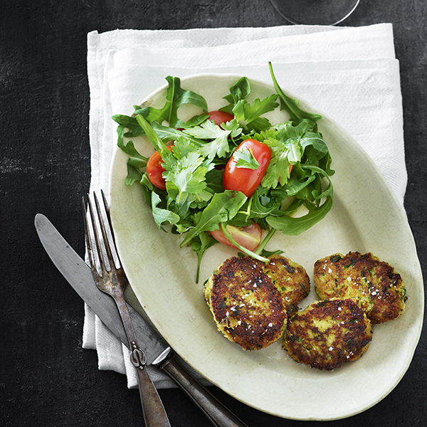 Grønne frikadeller med couscous og ricotta_600x600px